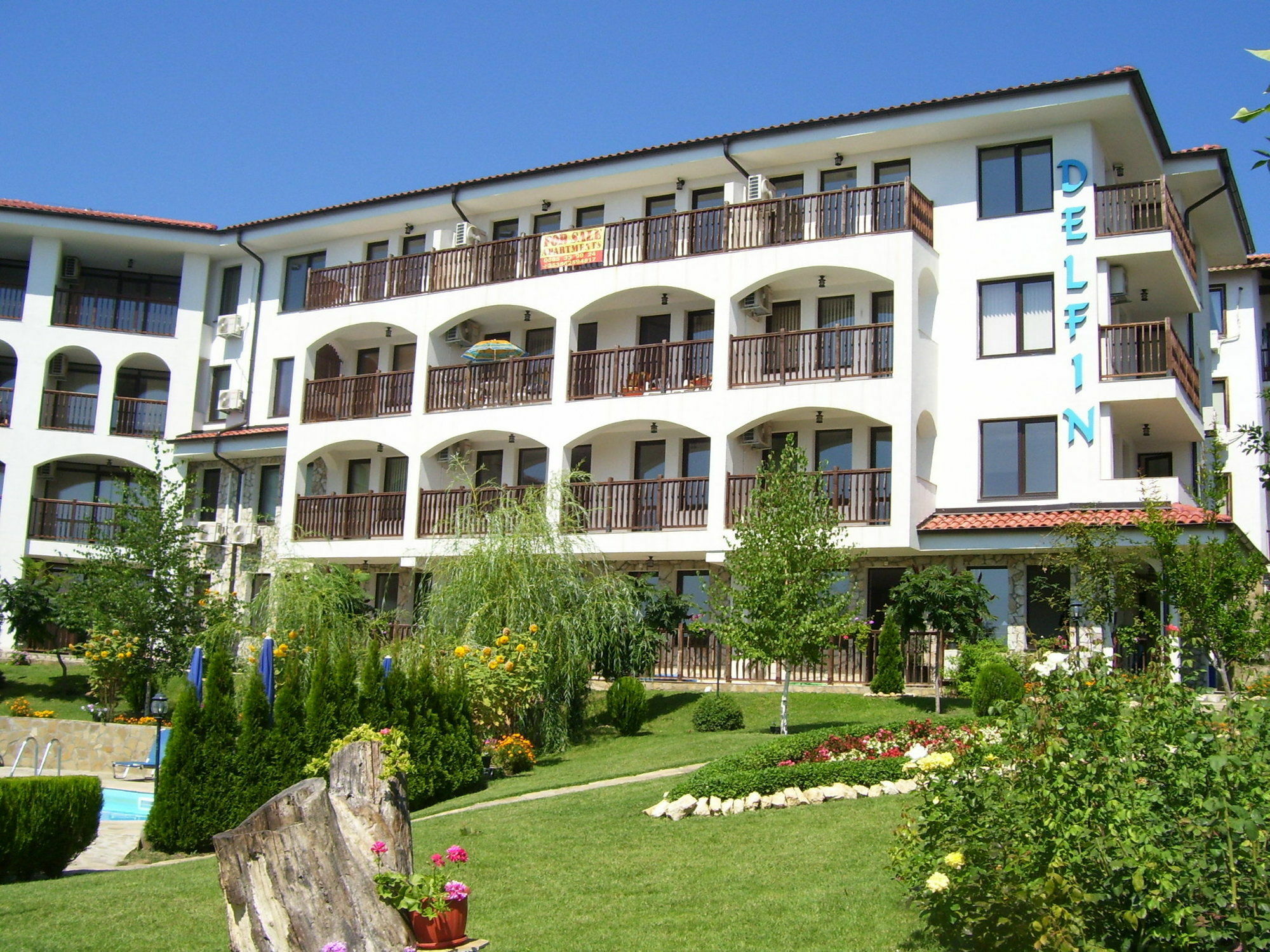 Delfin Apart Complex Sveti Vlas Extérieur photo